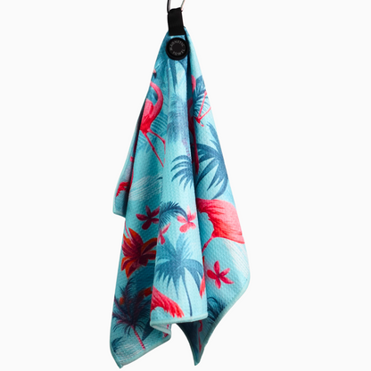 Flamingo Premium Golf Towel